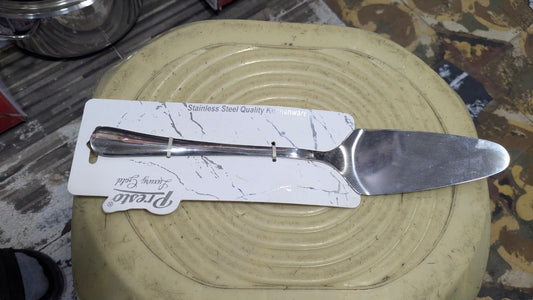 Presto Luxury Gold brand stainless steel cake server.