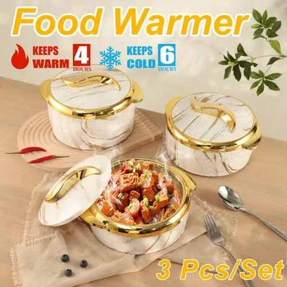 Imported 3 pcs hotpot set hot & cool. 1500ml, 2000ml & 2500ml
