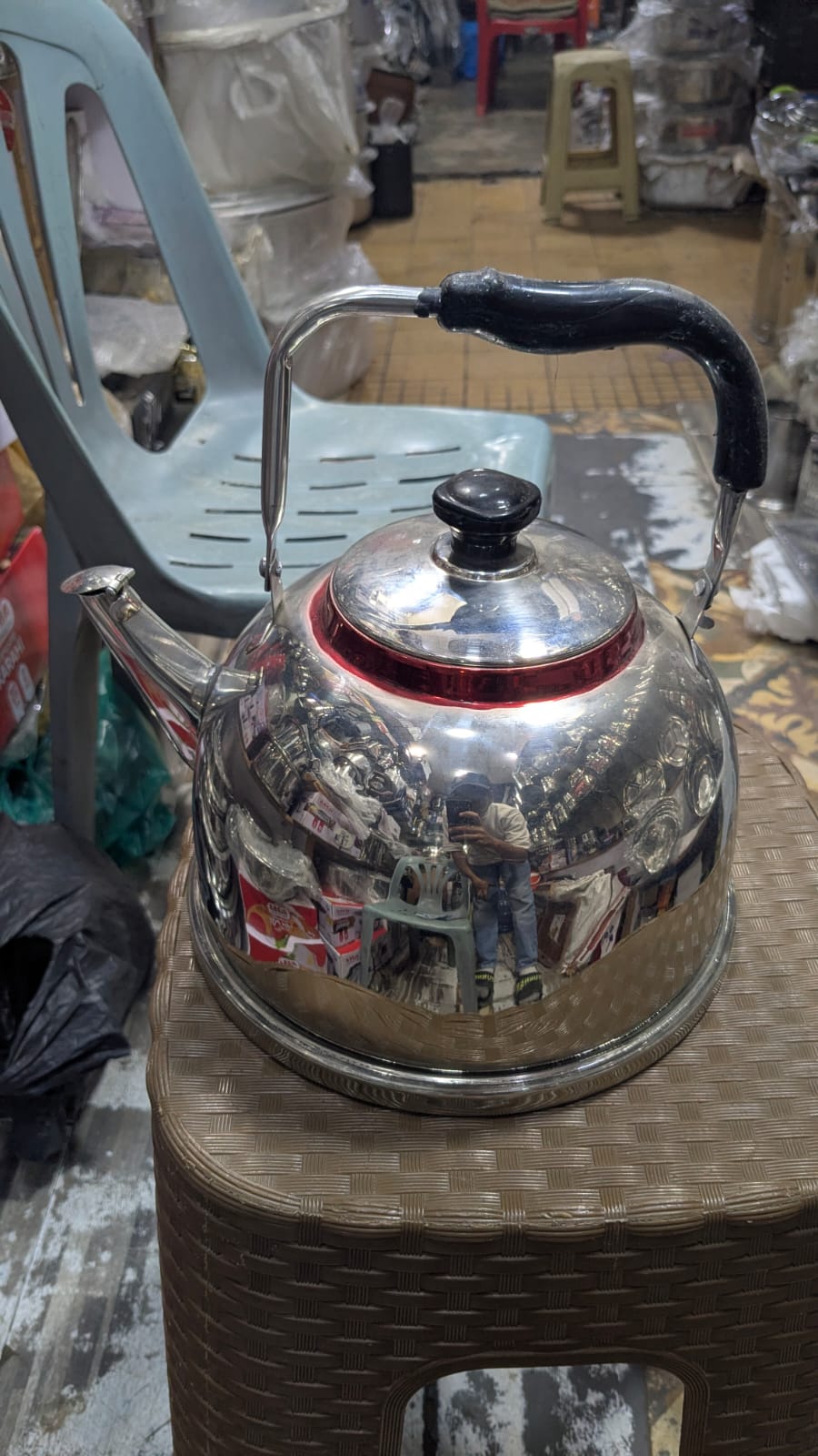 stainless steel kettle,