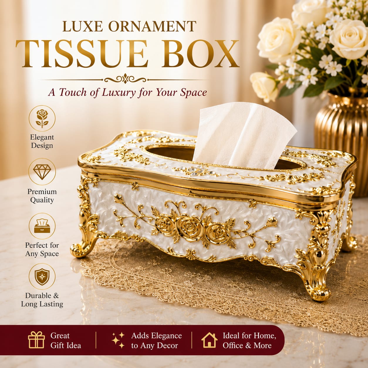 Elegant, premium, and practical. Perfect for your living room, bedroom, office, or gifting