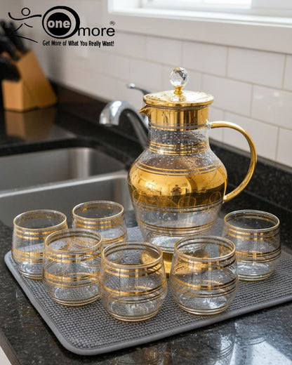 Fancy Glass Water Set