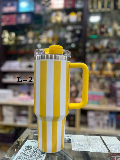 1200ML 40oz stripe design thumbler
