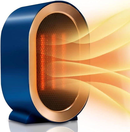 *Electric Space Heater 1200W Energy Efficient Space Heaters for Indoor Use 2 Speed Portable Heater Fan For Bedroom Office Room