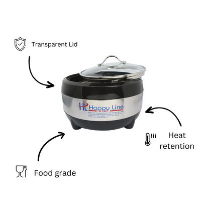 Happy Line Glass Top Hotpot