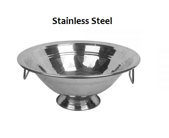 Multifunction Rice vegetables noodles washing Strainer Stainless Steel  Colander