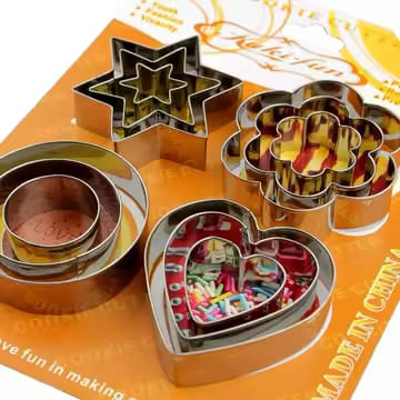12pc pack of cookie cutter best quality