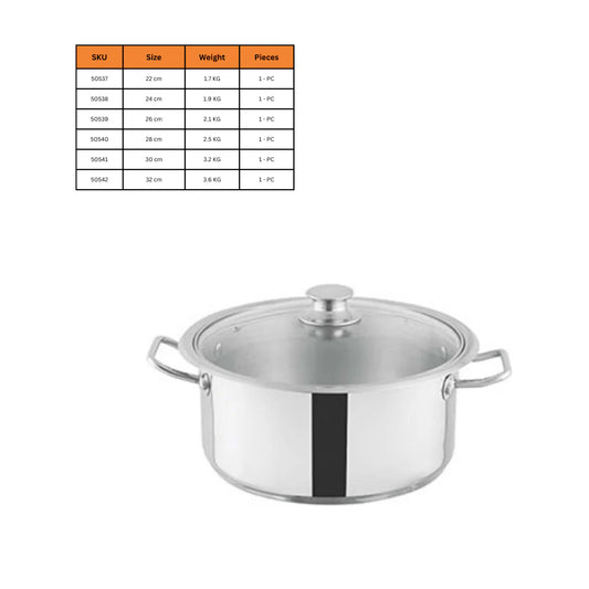 Sonex Stainless Steel Mega Super Pots