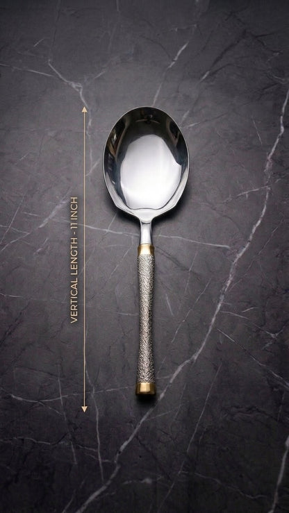 Full Heavy silver golden cutlery sets