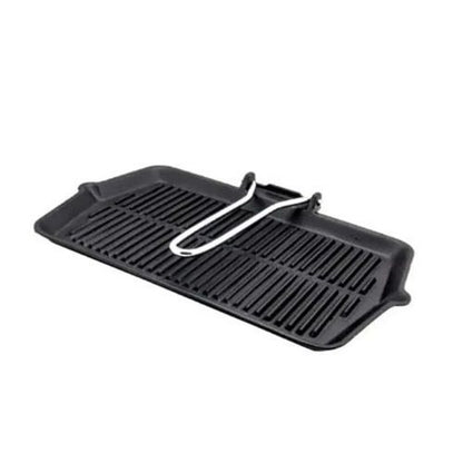 Cast iron Imported grill pan for stakes bbq