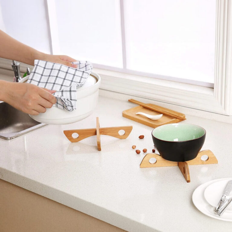 Wooden Pot Stand heat pad beautiful heavy quality