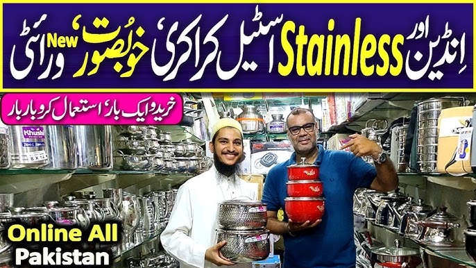 Video laden: stainless steel cookware set and kitchenware