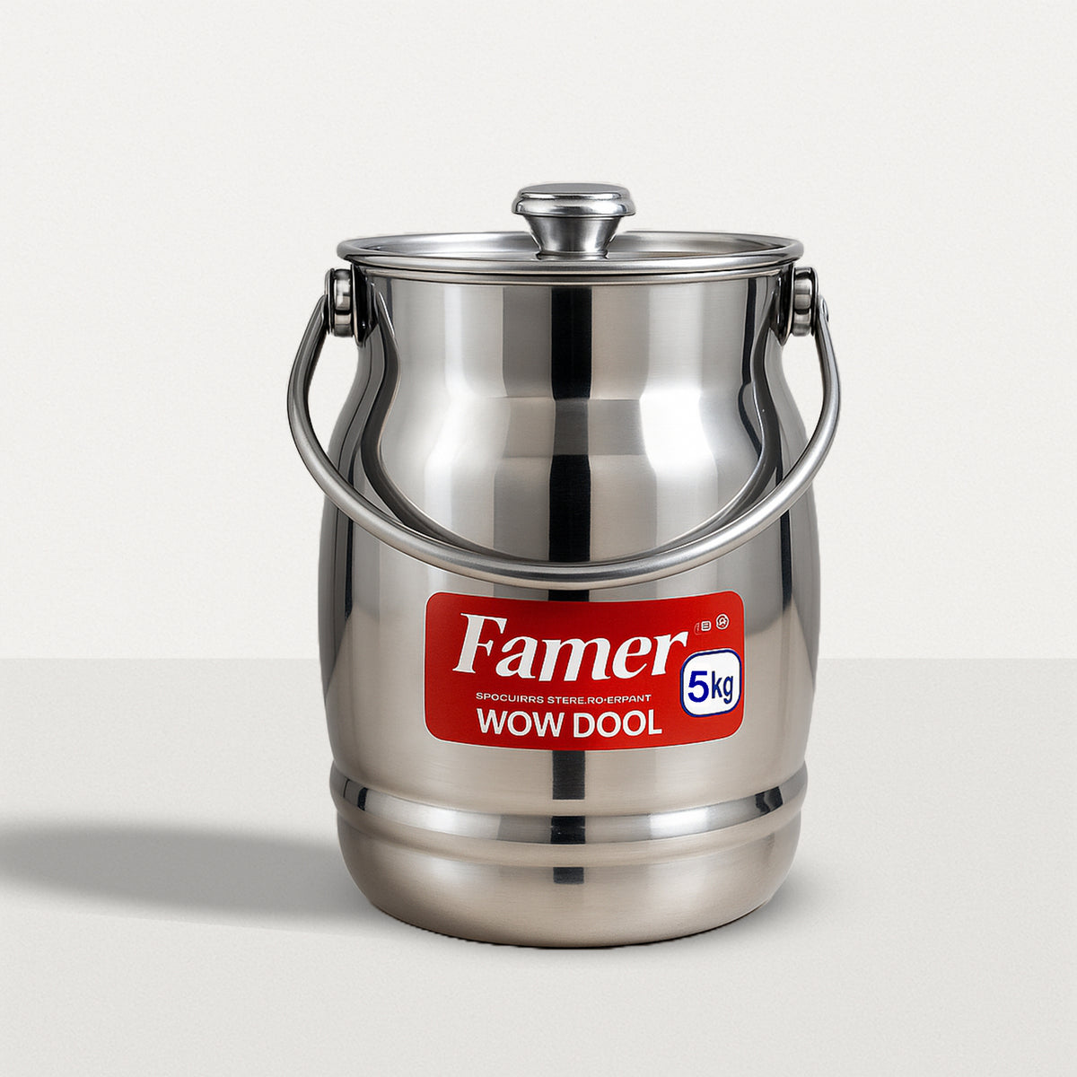 hshome.pk Stainless Steel Ghee Milk Oil Storage Container 1kg to 5kg – hshome.pk