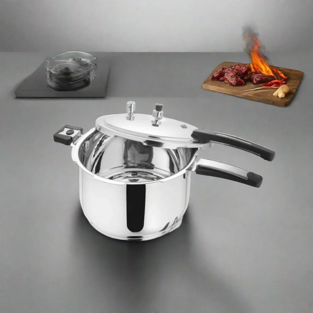 hshome.pk stainless steel Cooker Double Bottom Heavy weight Price in Pakistan