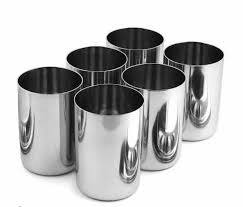 Stainless steel glass