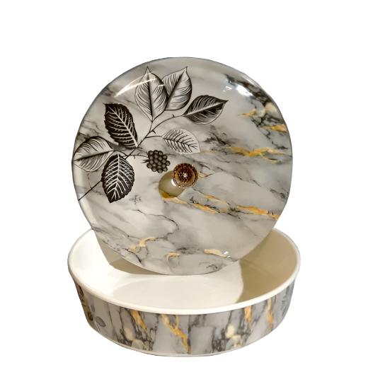melamine-white-marble-leaf-print-naan-box-roti-chapati-bread-box-hshome-pk