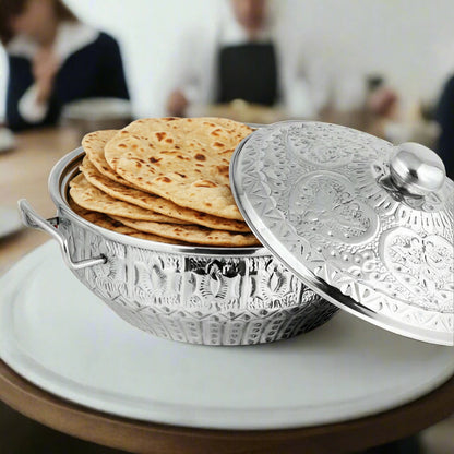 naqsheen-design-stainless-steel-roti-hotpot-casserole-hshome-pk