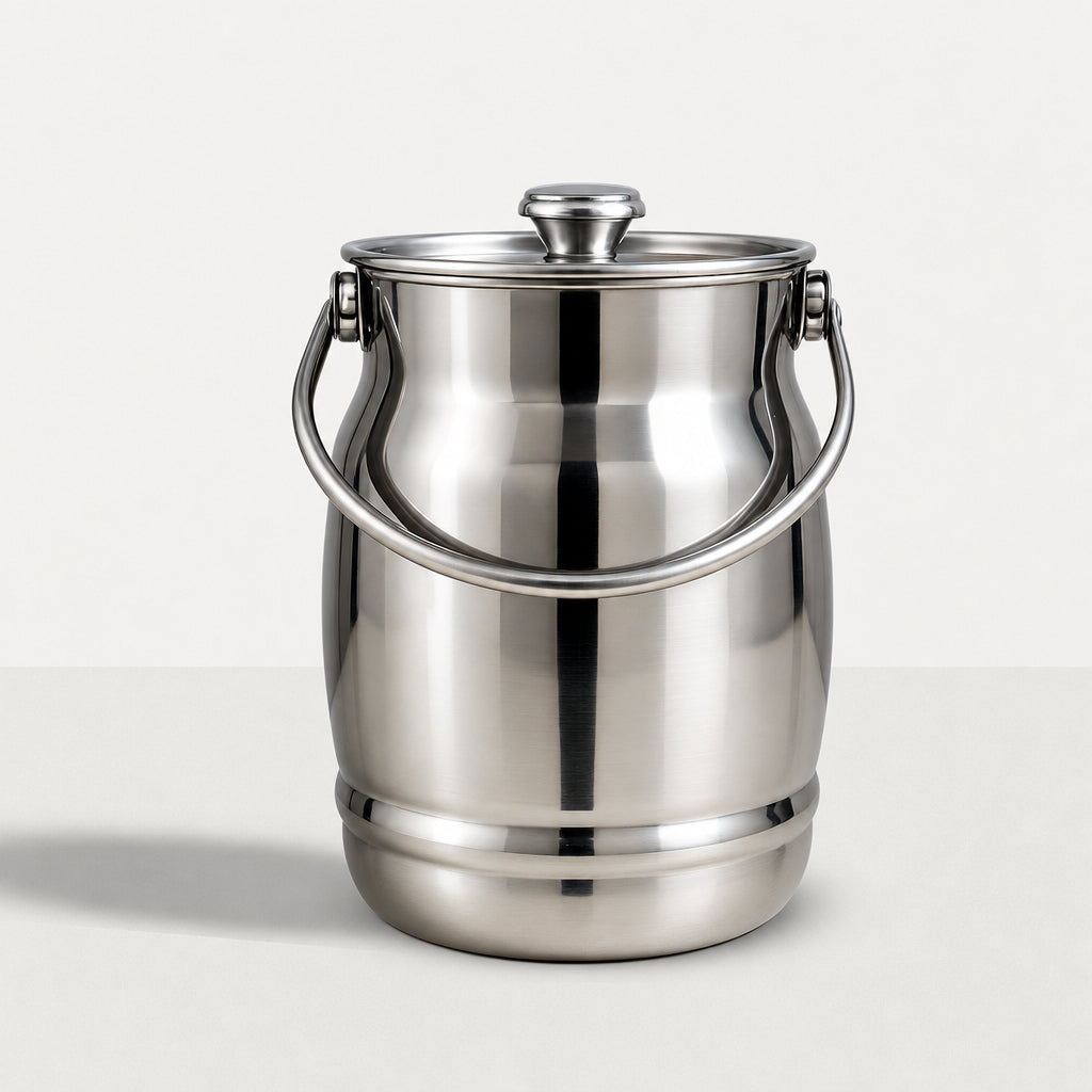 hshome.pk Stainless Steel Ghee Milk Oil Storage Container 1kg to 5kg – Pakistan