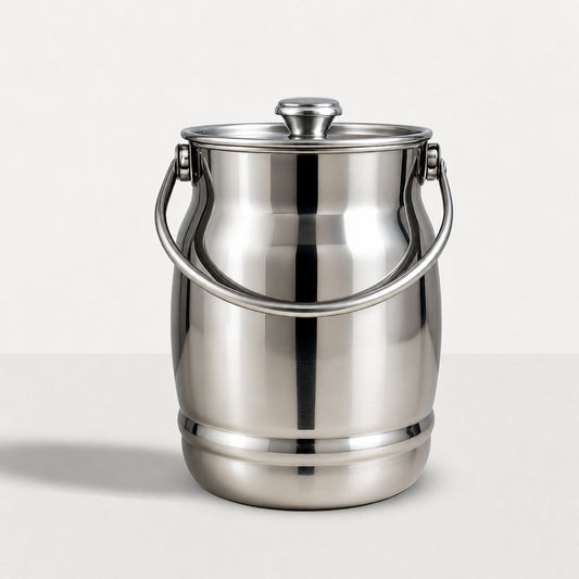 hshome.pk Stainless Steel Ghee Milk Oil Storage Container 1kg to 5kg – Pakistan